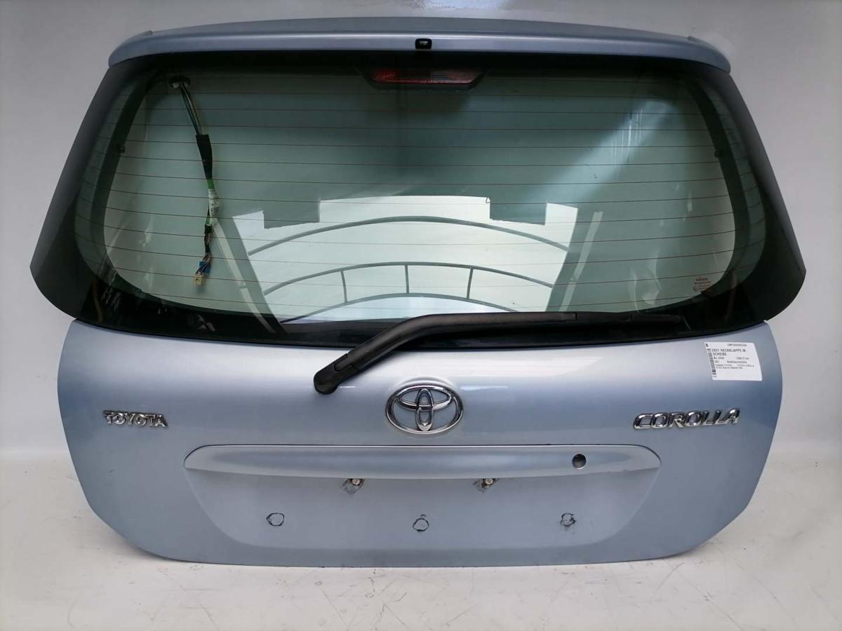 Toyota Corolla E12 original Heckklappe mit Heckscheibe Fließheck 1C3 Graumetallic Bj.2004
